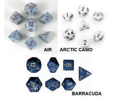 Chessex 7-Piece RPG Set: Speckled (Assorted Colours)