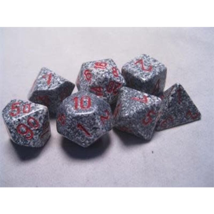 Chessex 7-Piece RPG Set: Speckled (Assorted Colours)