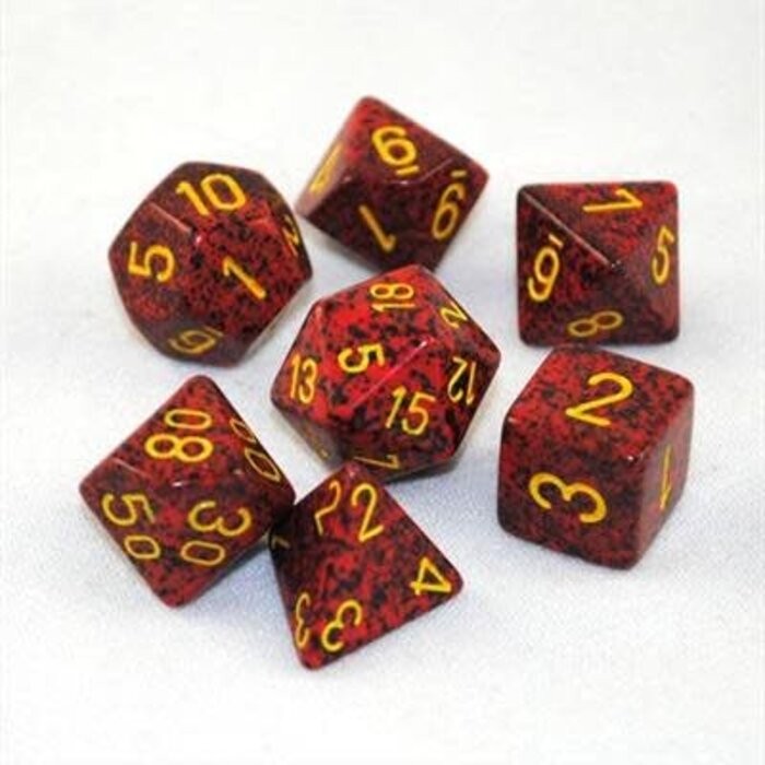 Chessex 7-Piece RPG Set: Speckled (Assorted Colours)