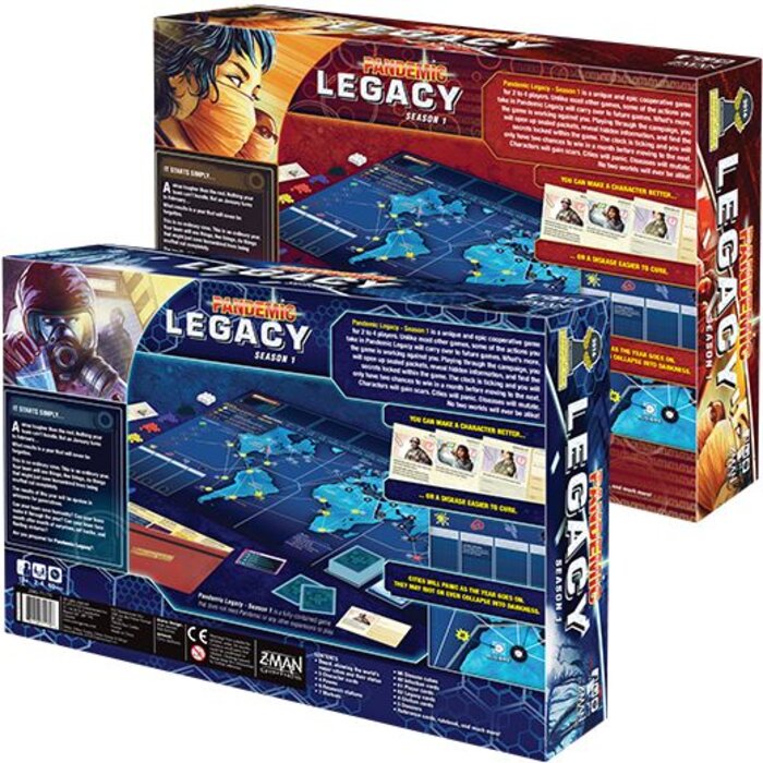 Z-Man Games Pandemic Legacy Season 1