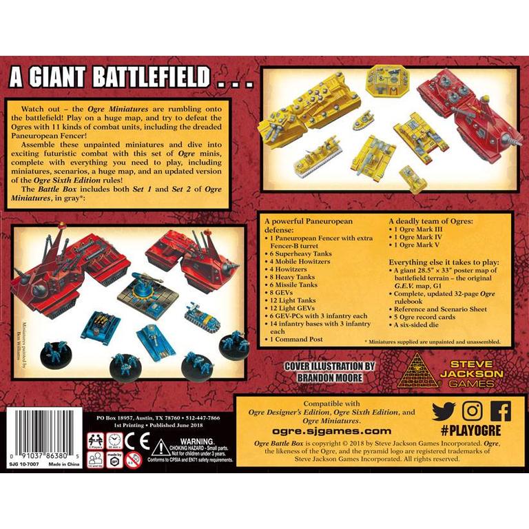 Ogre 6th Edition Battle Box Boardgames Ca,Infographic 7 Principles Of Universal Design
