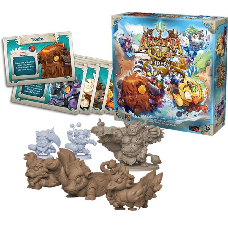 Arcadia Quest Riders Expansion Boardgames.ca