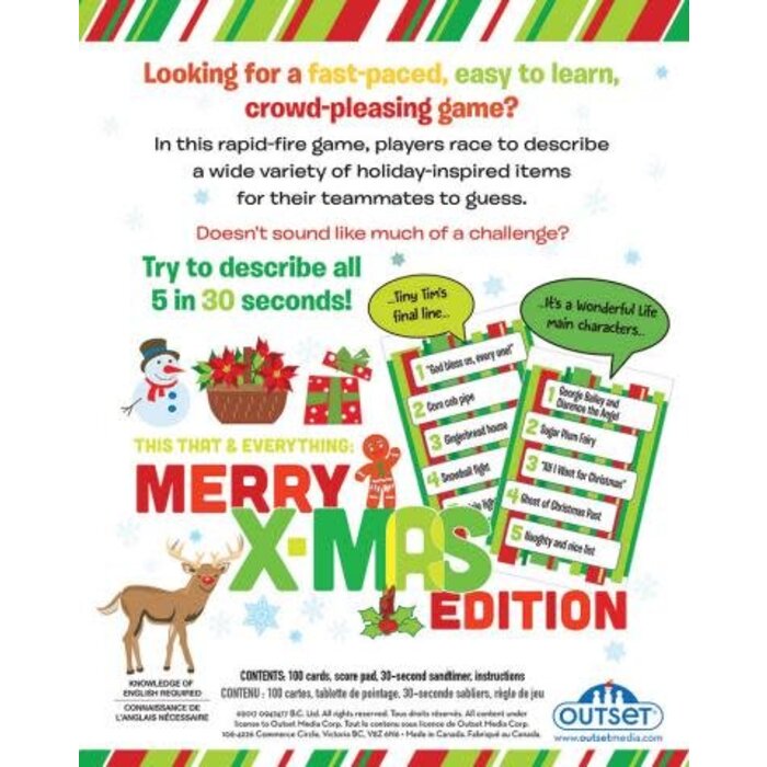 Outset Media This That & Everything - Merry X-Mas Edition