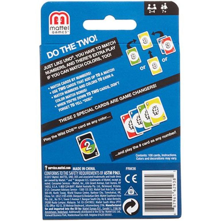 Dos Card Game Boardgames.ca