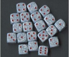 Chessex 36d6 Dice Block (12mm): Speckled (Assorted Colours)