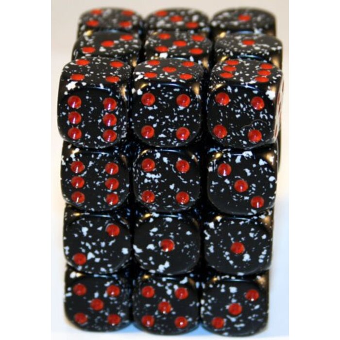 Chessex 36d6 Dice Block (12mm): Speckled (Assorted Colours)