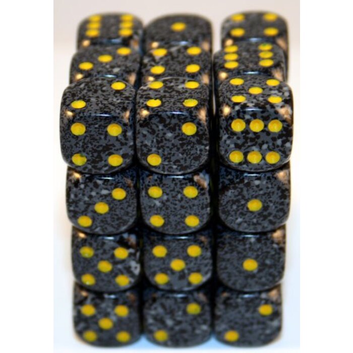Chessex 36d6 Dice Block (12mm): Speckled (Assorted Colours)