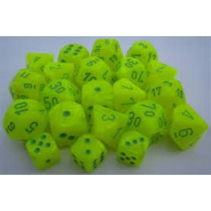 Chessex 36d6 Dice Block (12mm): Vortex (Assorted Colours)