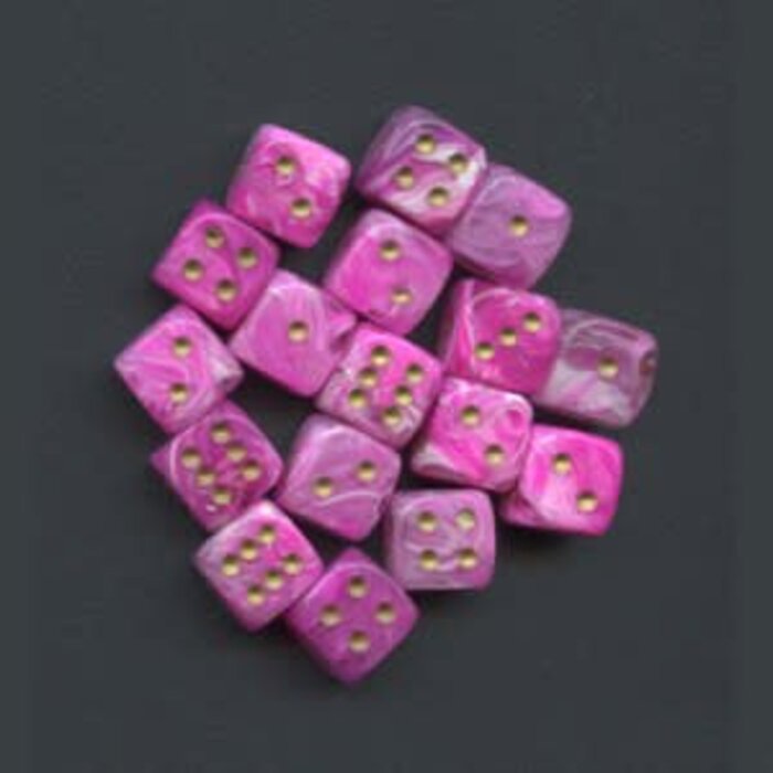 Chessex 36d6 Dice Block (12mm): Vortex (Assorted Colours)