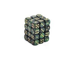 Chessex 36d6 Dice Block (12mm): Scarab (Assorted Colours)