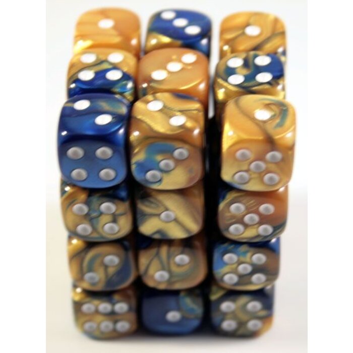 Chessex 36-Piece 12mm Dice Block: Gemini (Assorted Colours)