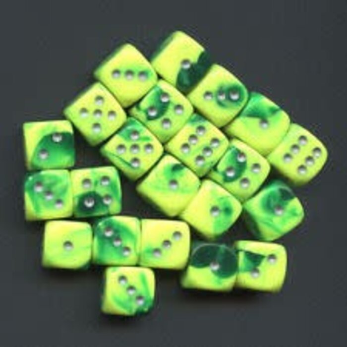 Chessex 36-Piece 12mm Dice Block: Gemini (Assorted Colours)