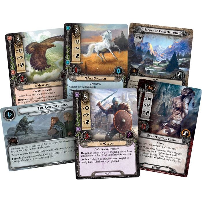 Fantasy Flight Games The Lord of the Rings LCG: Ered Mithrin Cycle 2 - Roam Across Rhovanion