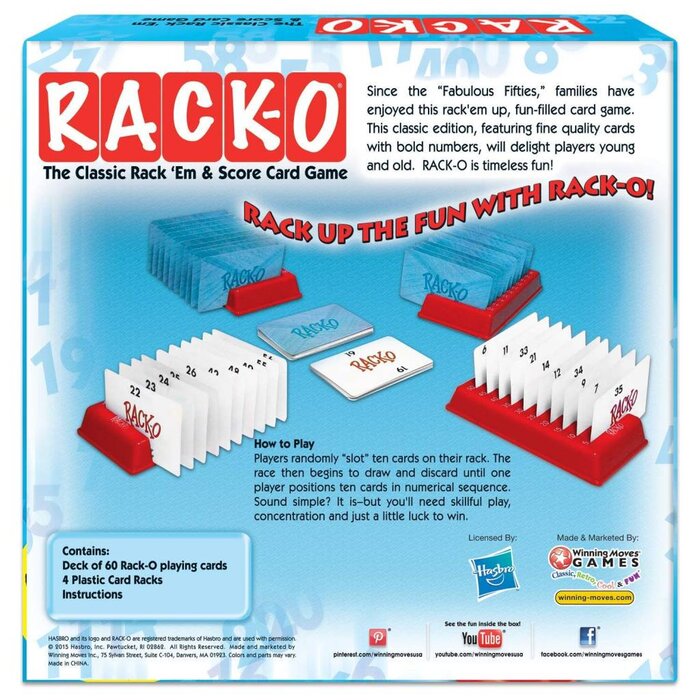 Winning Moves Rack-O (Racko)