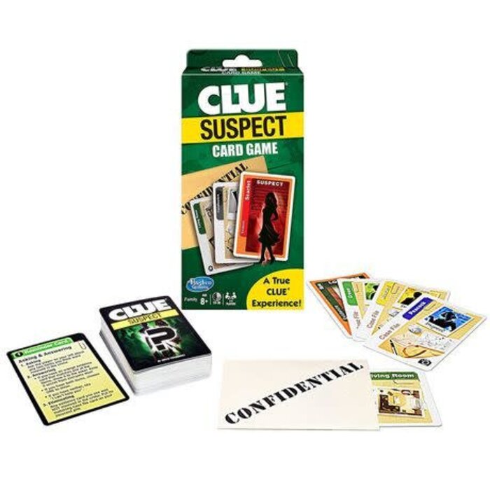 Hasbro Clue: Suspect - The Card Game