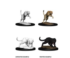 Wizkids/NECA LLC Nolzur's Marvelous Miniatures: Panther & Leopard
