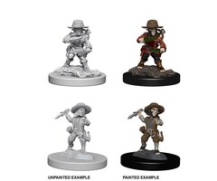 Wizkids/NECA LLC Pathfinder Deep Cuts Miniatures: Halfling Rogue Male