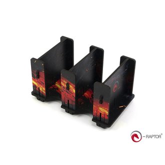 E-Raptor Card Holder - 2S FullPrint Lava E-Raptor Card Holder - 2S FullPrint Lava