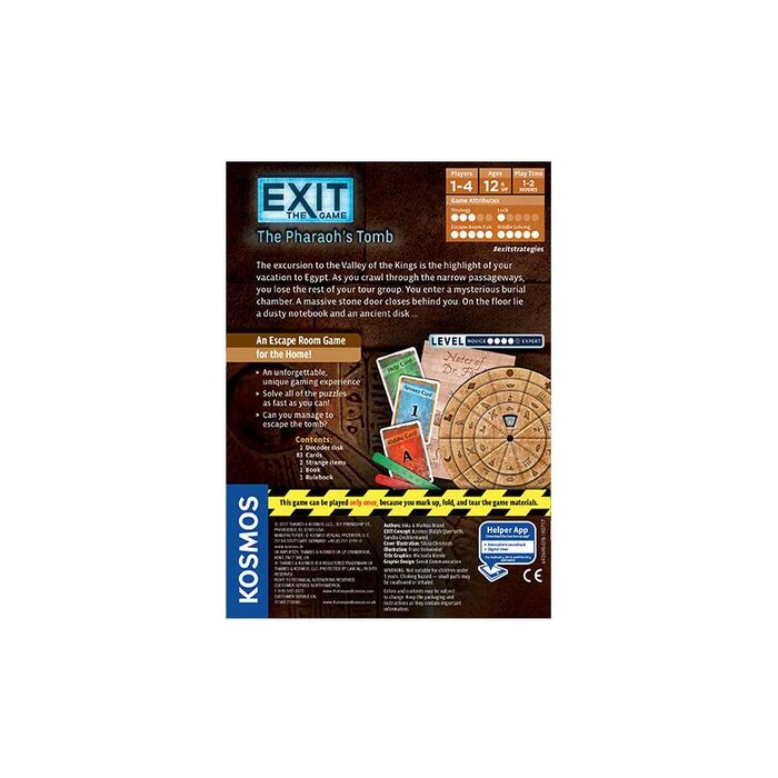 Thames and Kosmos Exit: The Pharaoh's Tomb