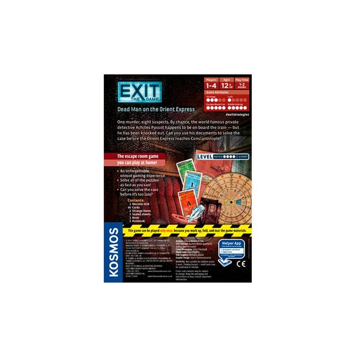 Thames and Kosmos Exit: Dead Man on the Orient Express