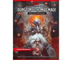 Wizards of the Coast Dungeons & Dragons 5E: Waterdeep - Dungeon of the Mad Mage: Map and Miscellany Pack