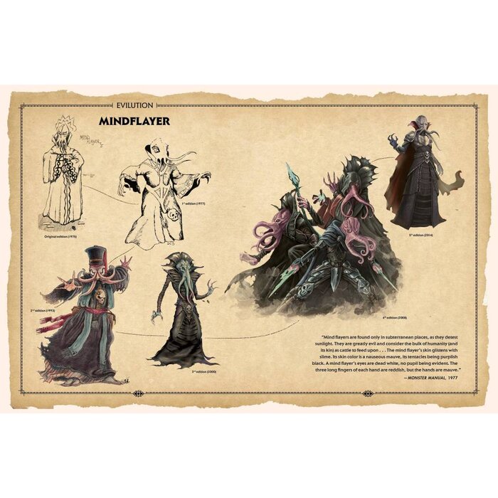 Wizards of the Coast Dungeons & Dragons: Art & Arcana - A Visual History