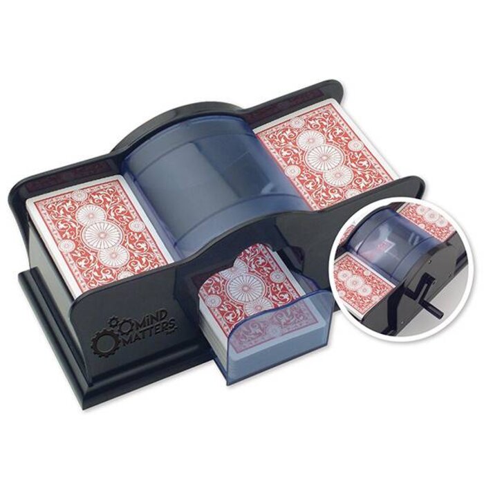 Autruche Manual Card Shuffler - 2 Deck (No Batteries Required)