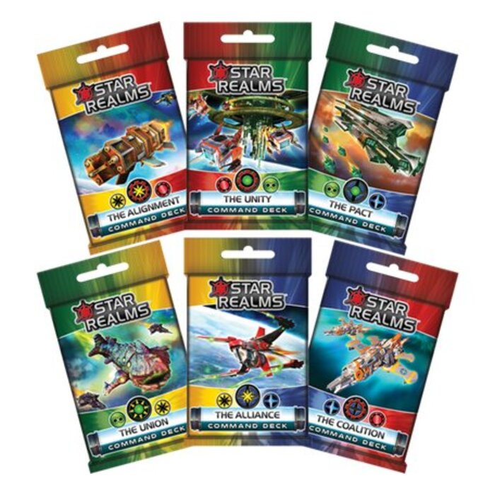 Wise Wizard Games Star Realms: Command Deck -