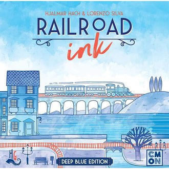 Cool Mini or Not Railroad Ink Board Game Cool Mini or Not Railroad Ink Board Game