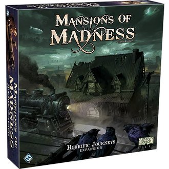 Fantasy Flight Games Mansions of Madness 2nd Edition: Horrific Journeys Expansion Fantasy Flight Games Mansions of Madness 2nd Edition: Horrific Journeys Expansion