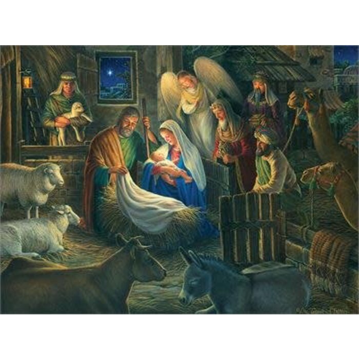 Cobble Hill Puzzles 500 pcs - Away in a Manger