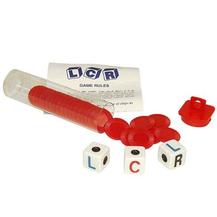George and Co Left Center Right Dice Game (LCR)