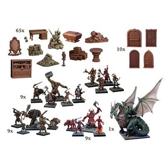 Mantic Point Games Terrain Crate Environment Miniatures GM's Dungeon Starter Set Mantic Point Games Terrain Crate Environment Miniatures GM's Dungeon Starter Set