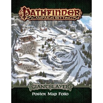 Paizo Publishing Pathfinder RPG Campaign Setting Giantslayer Poster Map Folio Paizo Publishing Pathfinder RPG Campaign Setting Giantslayer Poster Map Folio