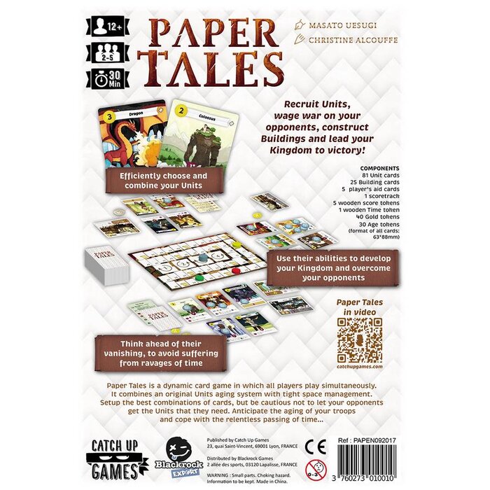 Stronghold Games Paper Tales