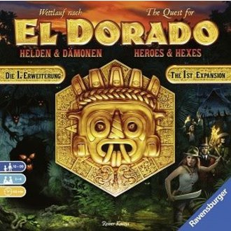 Ravensburger The Quest for El Dorado: Heroes and Hexes Expansion Ravensburger The Quest for El Dorado: Heroes and Hexes Expansion
