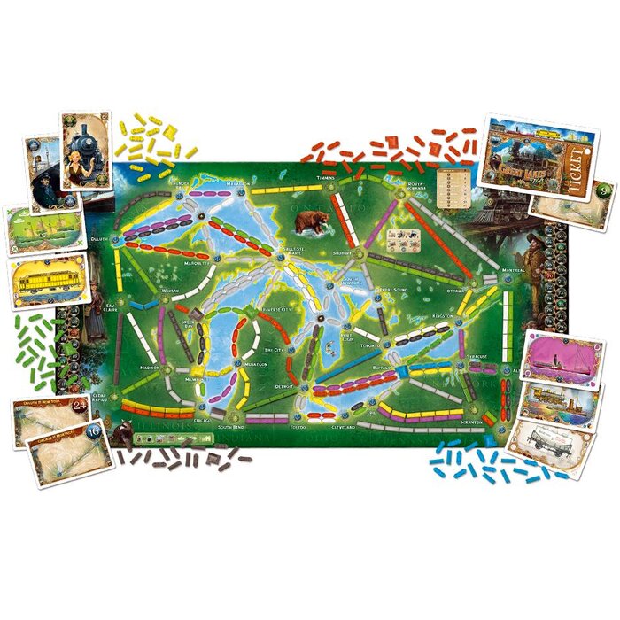 Days of Wonder Ticket to Ride Rails and Sails