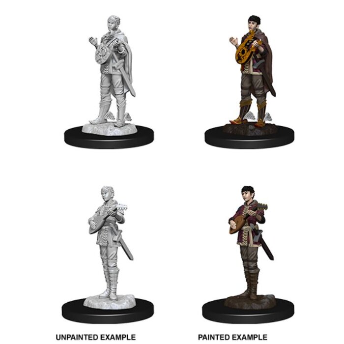 Wizkids/NECA LLC Nolzur's Marvelous Miniatures: Half-Elf Bard Female