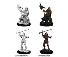 Wizkids/NECA LLC Nolzur's Marvelous Miniatures: Half-Orc Fighter Female