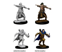 Wizkids/NECA LLC Pathfinder Deep Cuts Miniatures: Half-Elf Ranger Male