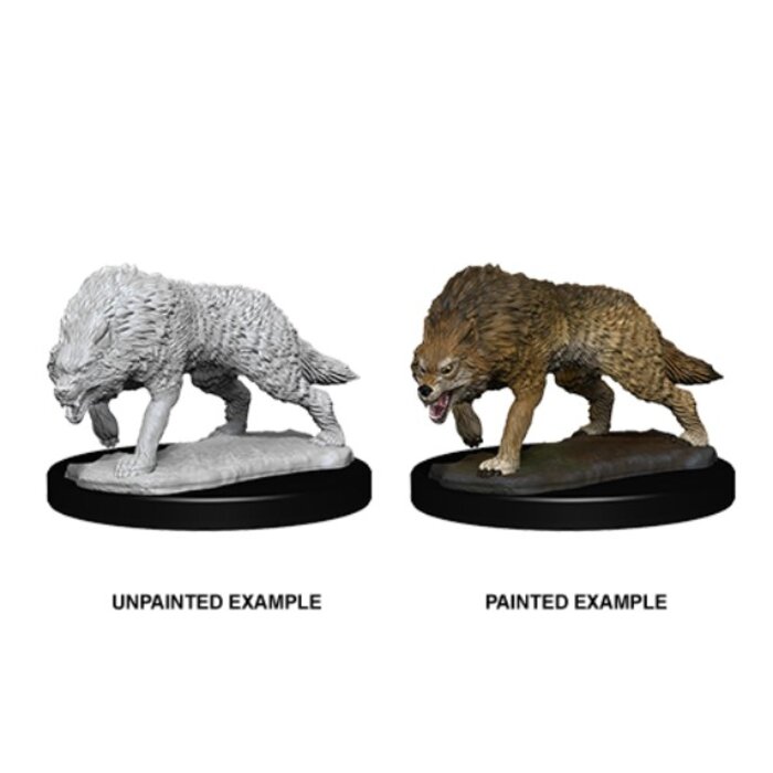 Wizkids/NECA LLC Pathfinder Deep Cuts Miniatures: Timber Wolves