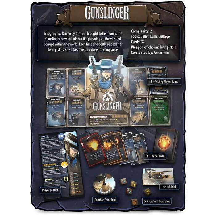 Roxley Games Dice Throne: Season Two - Gunslinger v Samurai