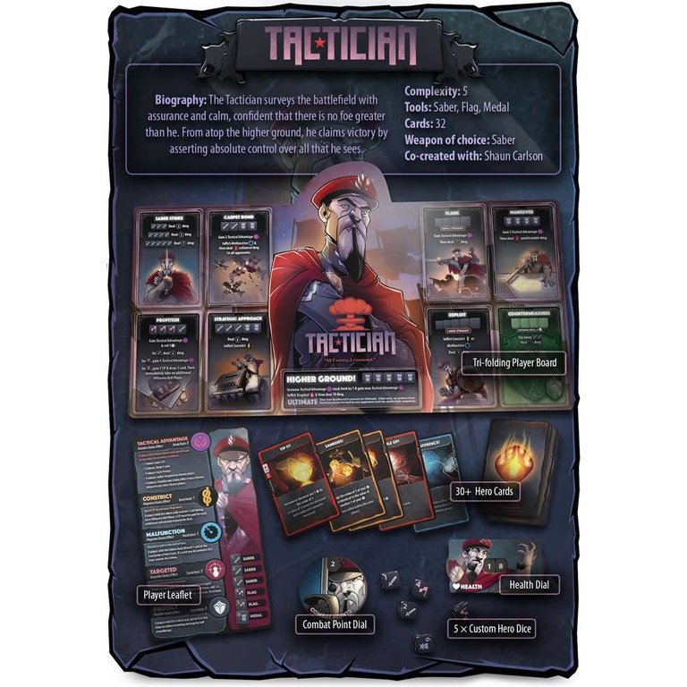 Dice Throne Season 2 Tactician v Huntress Boardgames.ca