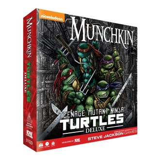 Steve Jackson Games Munchkin Teenage Mutant Ninja Turtles: Deluxe Edition Steve Jackson Games Munchkin Teenage Mutant Ninja Turtles: Deluxe Edition