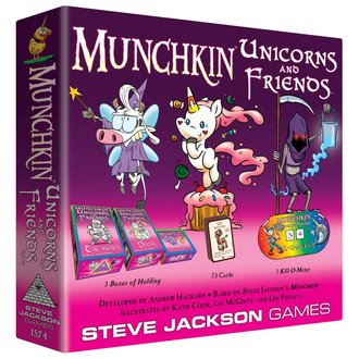Steve Jackson Games Munchkin: Unicorns and Friends Steve Jackson Games Munchkin: Unicorns and Friends