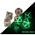 Poly RPG Dice Set Spectral Ancient (Glow-in-the-Dark)