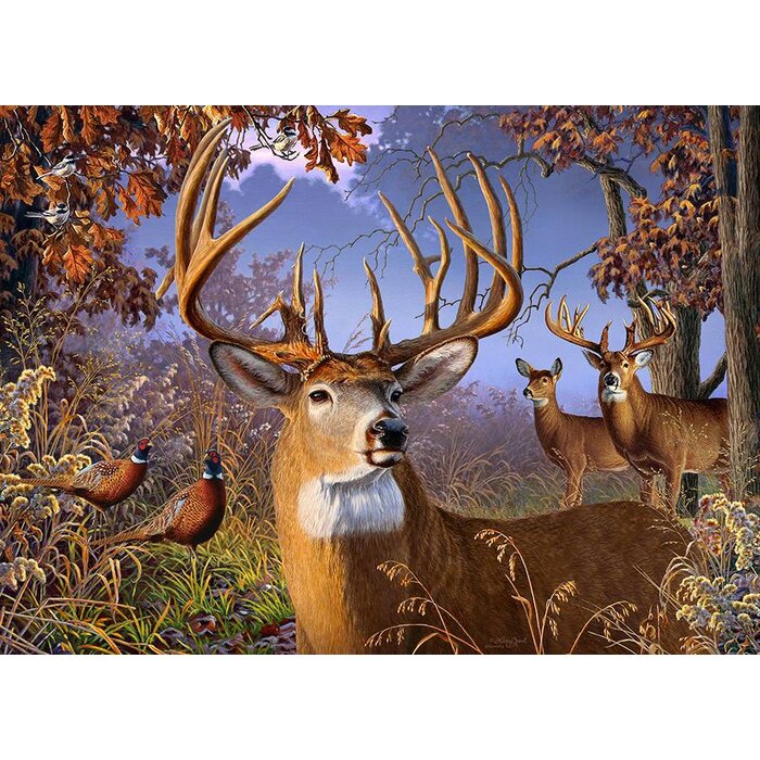 Cobble Hill Puzzles 500 pcs - Deer and Pheasant