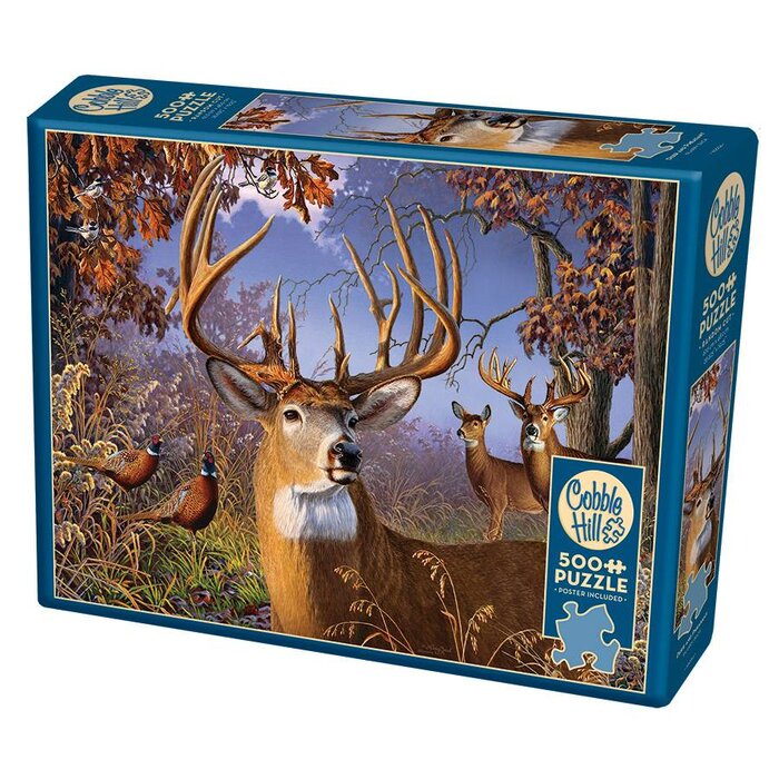 Cobble Hill Puzzles 500 pcs - Deer and Pheasant