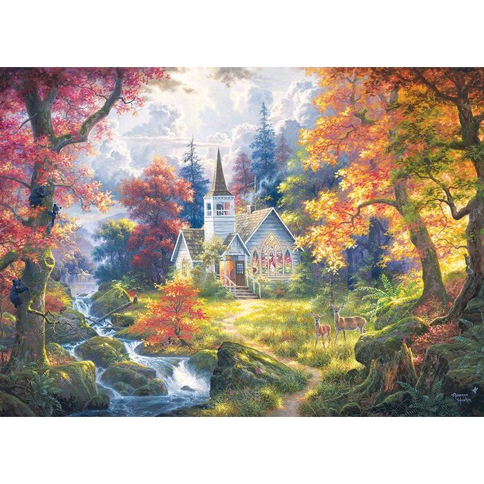 Cobble Hill Puzzles 500 pcs - Chapel of Hope