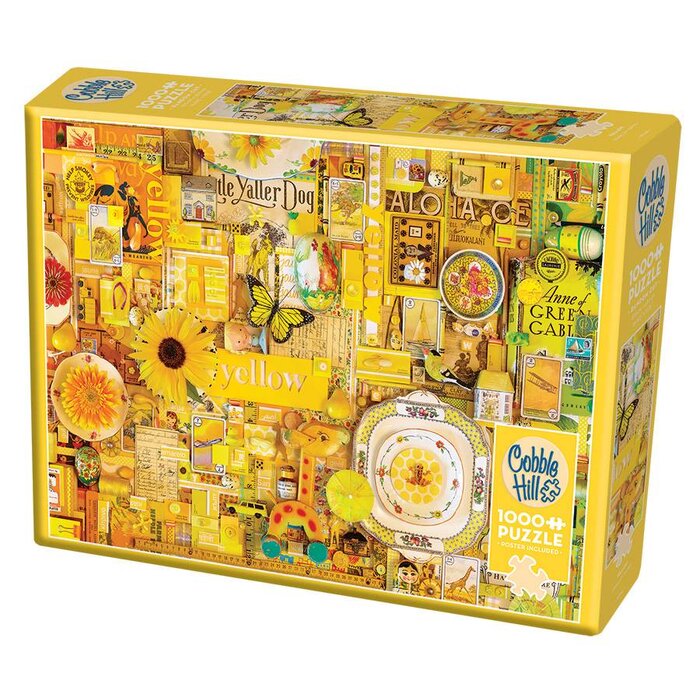 Cobble Hill Puzzles 1000 pcs - Yellow